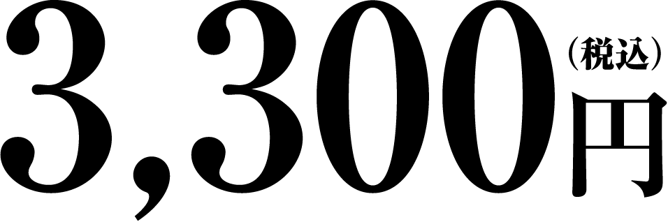 3,000円（税込）